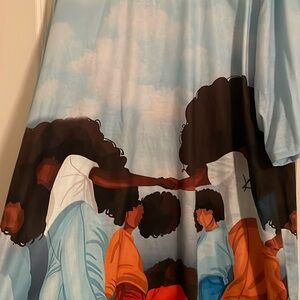 Holding hands in the clouds